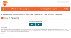 Desktop Screenshot of gskkompendium.cz